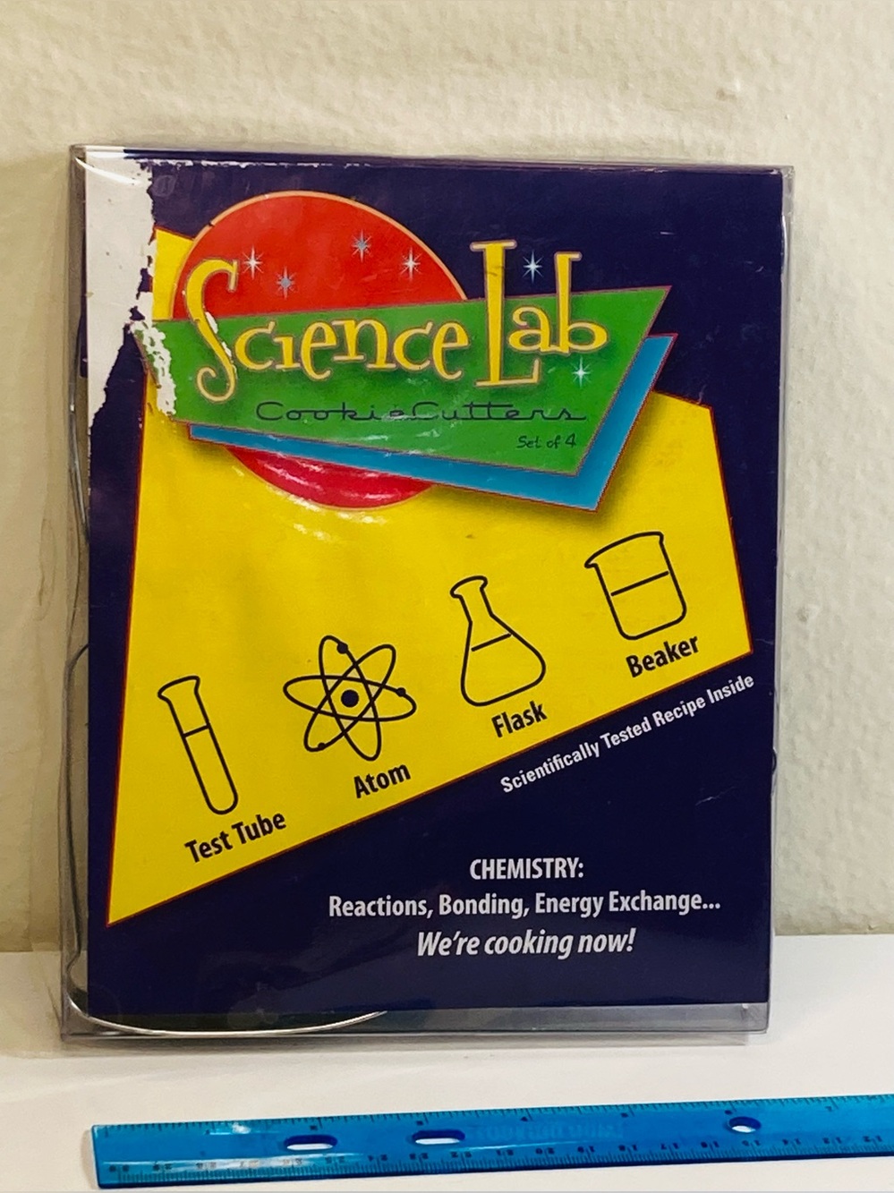 NEW in Box Science Lab Cookie Cutters Set